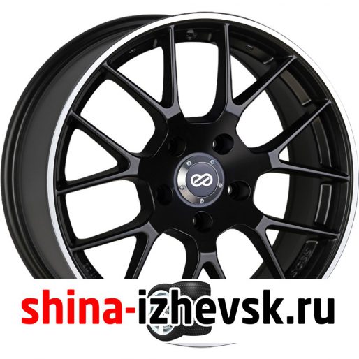 Колесный диск Enkei SC35 7.5xR17 5×120 ET34 DIA72.6 черный матовый, с полированным ободом в Ижевске